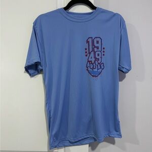 Adidas 1949 Blue Graphic Tee Men’s Medium